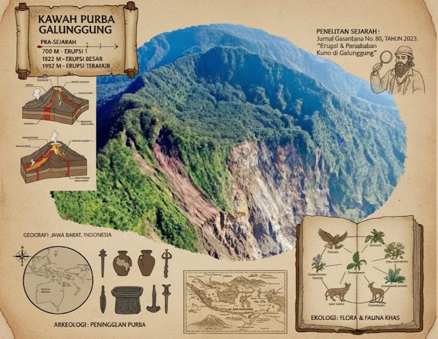 Kawah Purba Galunggung sebagai Objek Kajian Multidisipliner  Geologi, Arkeo-Historis Sunda, dan Fenomenologi Spiritualitas